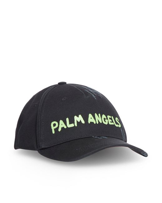 Cappello con logo di Palm Angels in Black