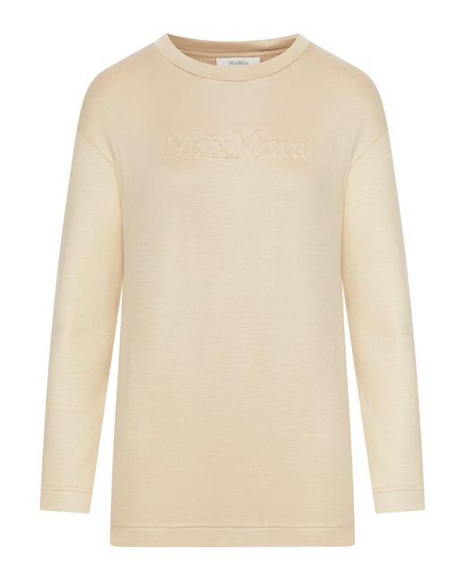 Max Mara Pure Natural Berma Sweatshirt