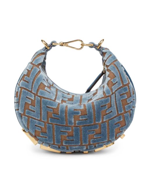 Graphy mini di Fendi in Blue