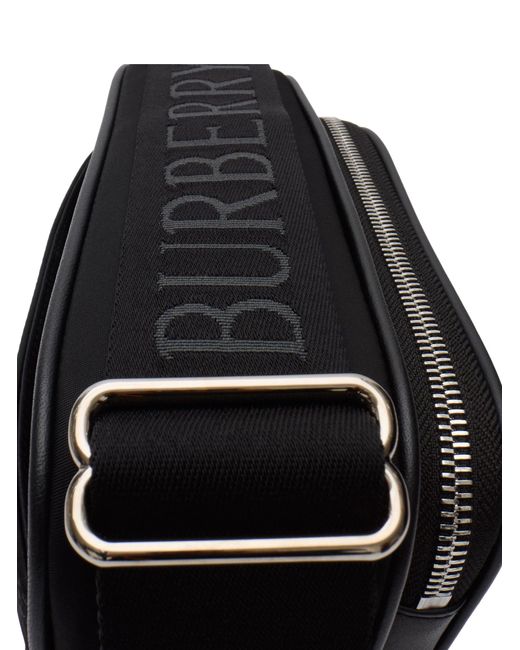 Borsa paddy a tracolla in nylon di Burberry in Black da Uomo