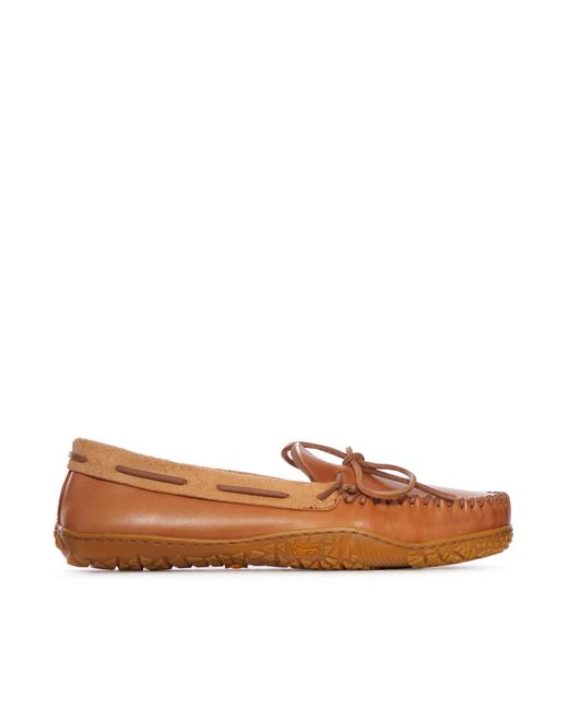 Buttero Brown Boat Loafers for men
