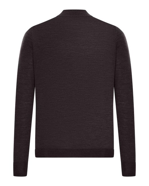 Nome G Blue Wool Turtleneck for men