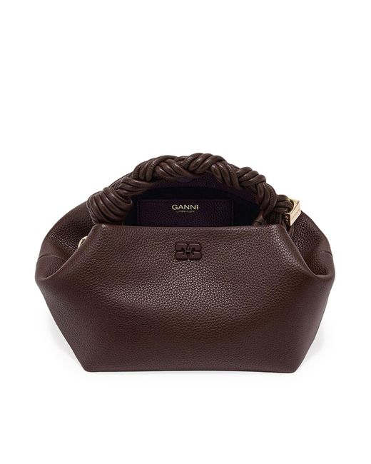 Ganni Brown Small Bou Bag
