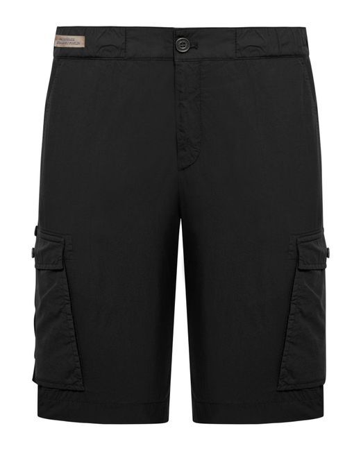 Paul & Shark Black Shorts for men