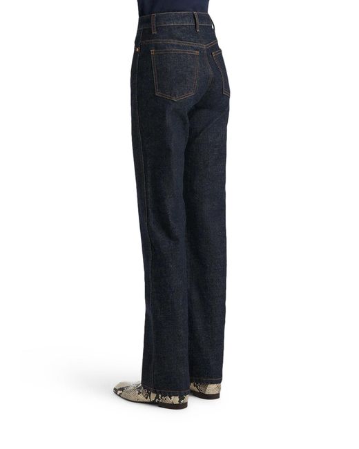 Khaite Blue Danielle Jeans