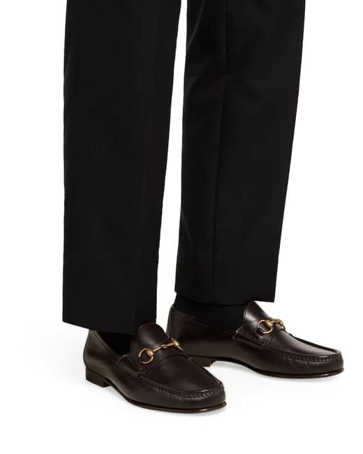 Mocassino horsebit 1953 di Gucci in Brown da Uomo