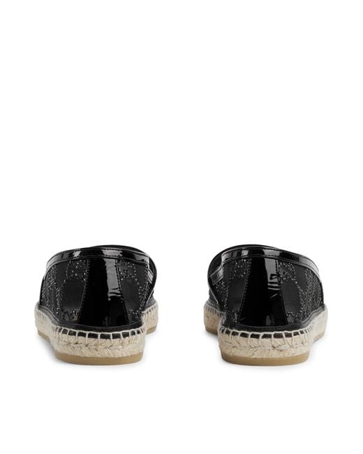 Gucci Multicolor Espadrilles With Gg Crystals