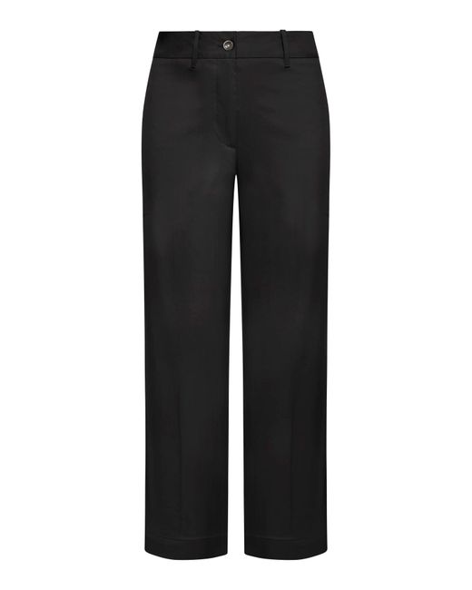 Nine:inthe:morning Black Trousers In Cotton
