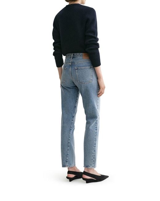 Totême  Blue Twisted Seam Denim