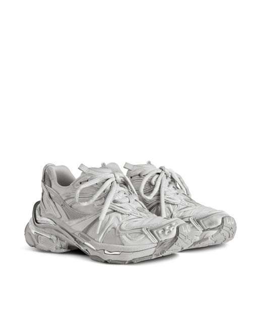 Balenciaga White Sneaker Runner 2.0
