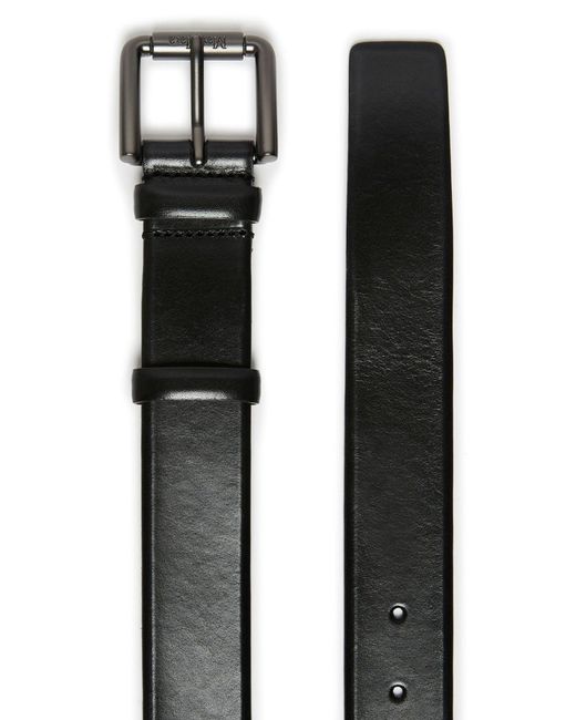 Cintura in cuoio tamponato di Max Mara in Black