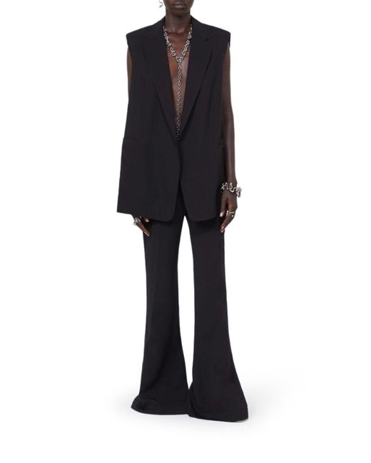 Sportmax Black Oversized Vest
