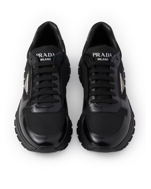 Prada Black Prax 01 Sneakers for men