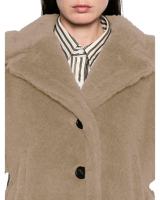 Max Mara Natural Corvino 4 Teddy Short Coat