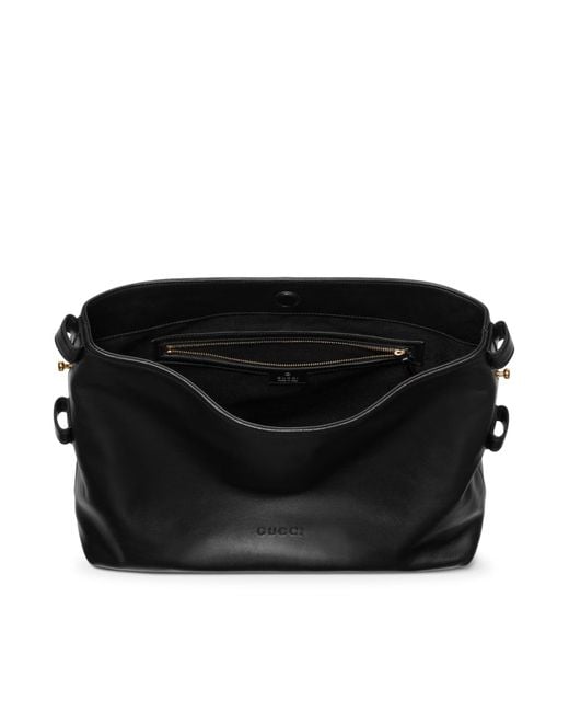 Gucci Black Beatrix Medium Size Shopping Bag