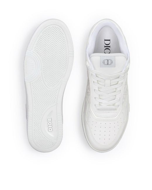 Dior White B27 Low Sneaker for men