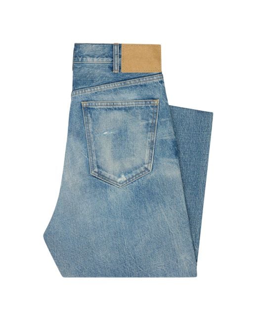Céline Blue Kurt Denim Jeans With Morning Light Wash for men