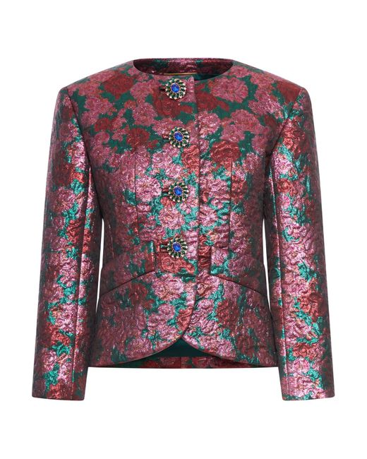 Saint Laurent Multicolor Lurex Brocade Jacket