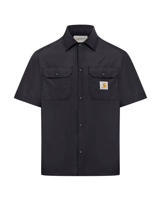 Carhartt Blue Short Sleeve Shirt for men