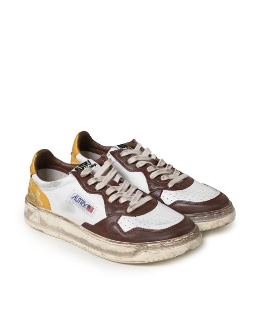 Autry Brown Sneakers Shoes for men