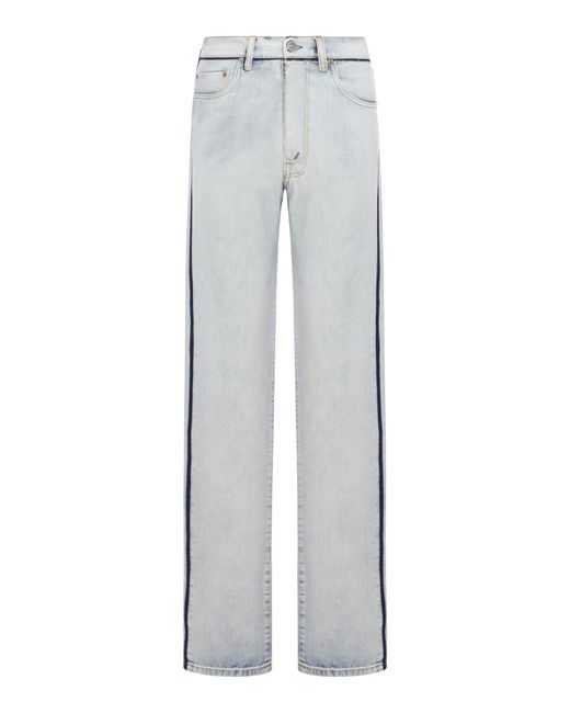 Jeans 5 tasche di Maison Margiela in Gray