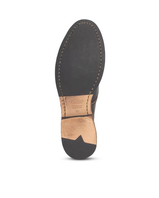 Visvim Brown Virgil Boots-Folk for men