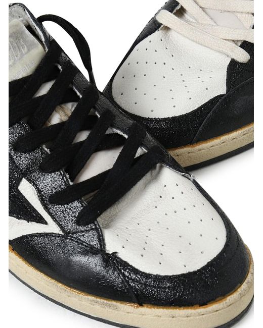 Sneakers ball star pelle multicolor di Golden Goose Deluxe Brand in Black da Uomo
