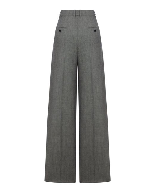 Saint Laurent Gray Loose Fit Pants