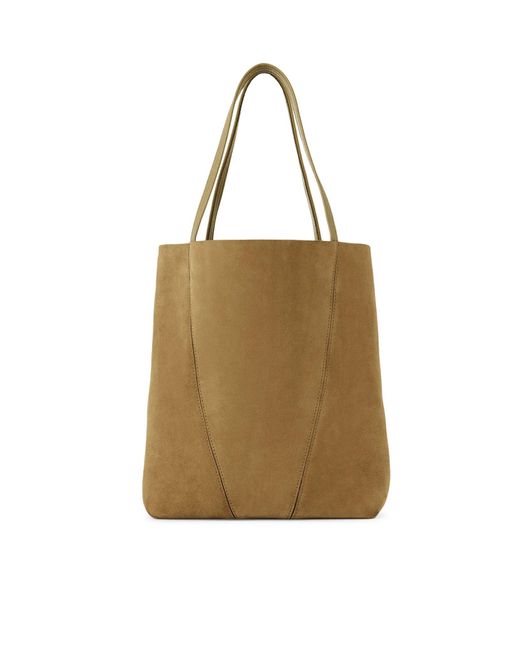 Chloé Natural Spin Suede Tote Bag