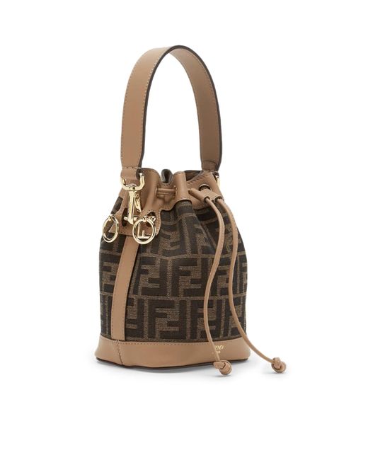 Fendi Mini Mon Tresor in White Lyst UK