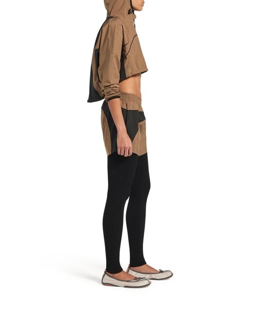 Balenciaga Natural Techwear Cropped Jacket