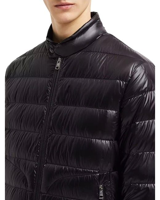 Moncler Black Acorus Short Down Jacket for men