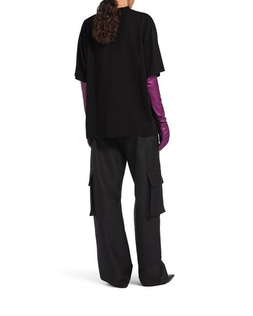 Balenciaga Black Oversized The Door T-Shirt