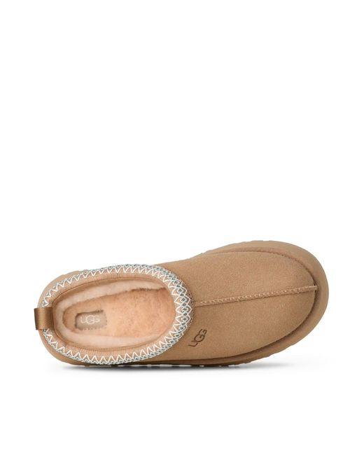 Ugg Brown Tasman Ii Slippers With Platform