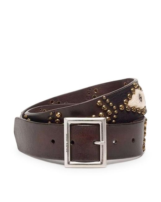 Golden Goose Deluxe Brand Brown Deluxe Brand Sierra Belt