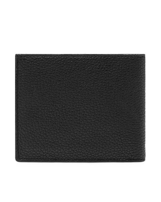 Tom Ford Black Classic Grained Leather Wallet for men