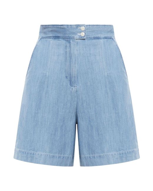 Shorts in denim di A.P.C. in Blue