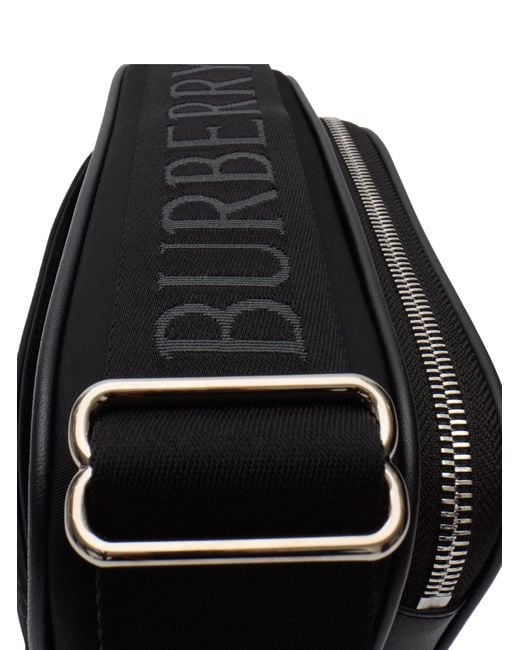 Burberry Black Paddy Nylon Shoulder Bag for men