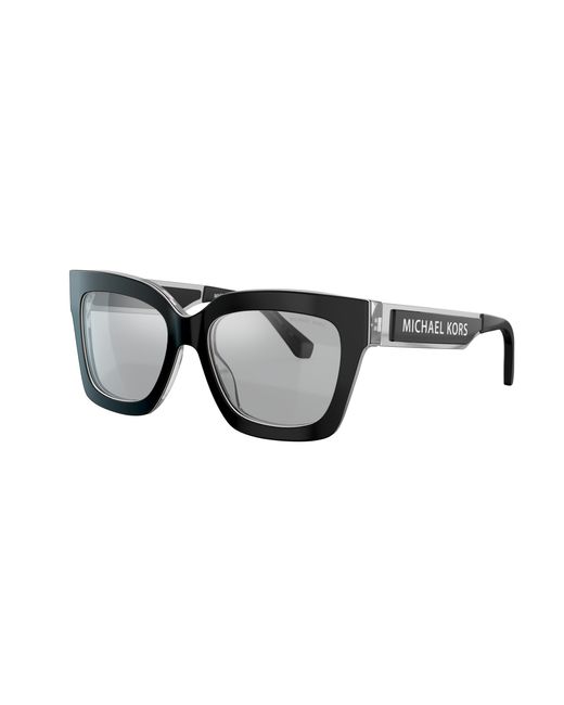 Michael Kors Womens Black Cat-eye Frame Sunglasses