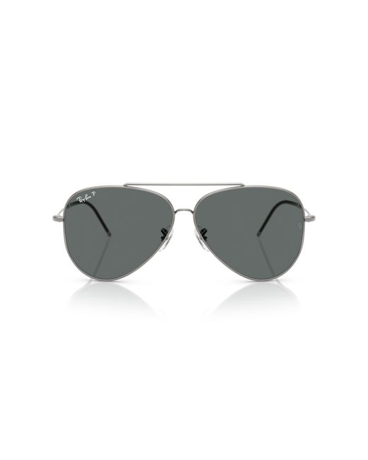 Ray-Ban Black Rbr0101s Aviator Reverse Sunglasses