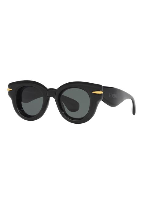 Loewe Black Sunglass Inflated Lw40118i