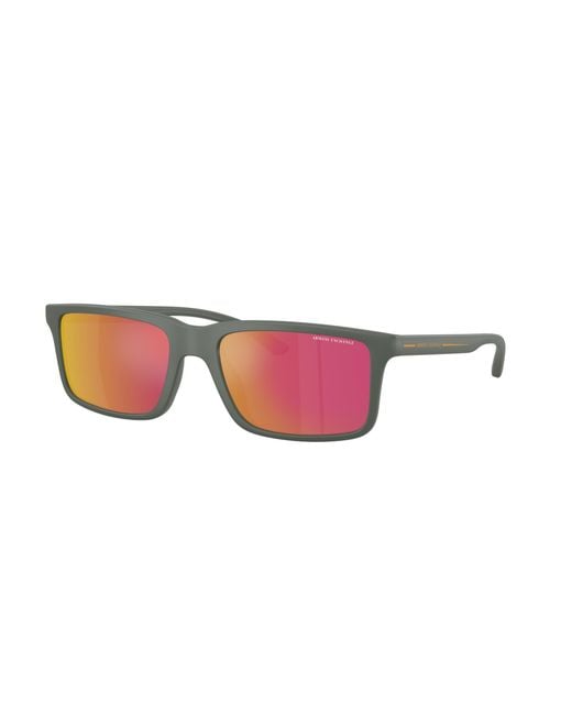 ARMANI EXCHANGE Black Sunglass Ax4157su for men