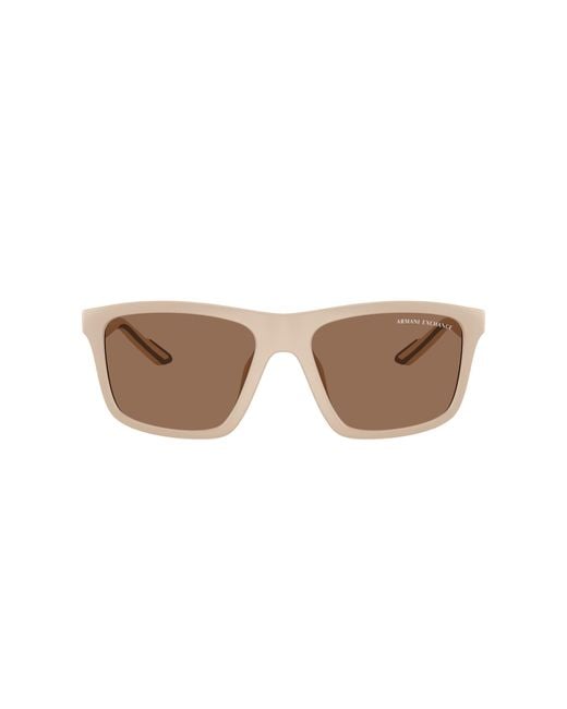 ARMANI EXCHANGE Black Sunglass Ax4149su for men