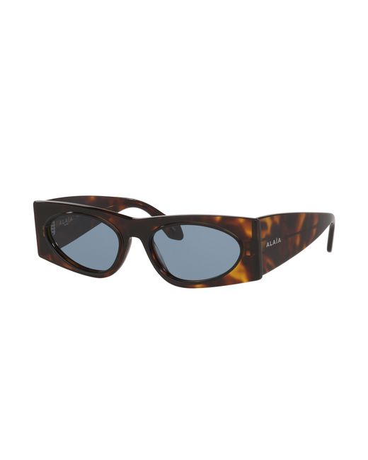 Sunglass AA0085S Alaïa de color Black