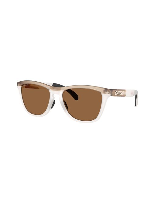 Oakley Black Frogskinstm Range Sunglasses - Color: Matte Sepia for men