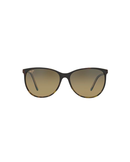 Maui Jim Black Sunglass 723 Ocean