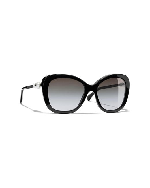 Chanel Black Square Sunglasses Ch5339h