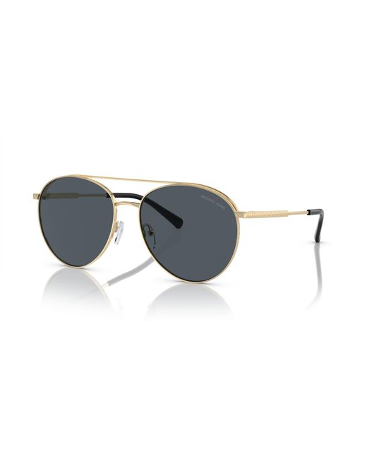 Michael Kors Black Arches (Light) Polarized Fashion Sunglasses