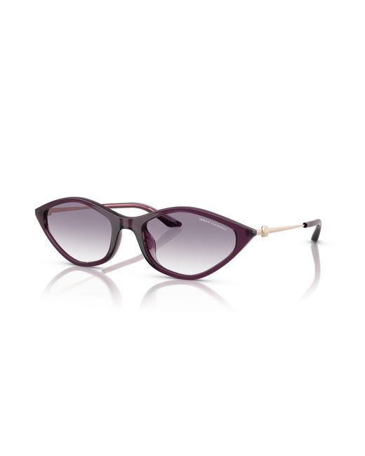 ARMANI EXCHANGE Black Sunglass Ax4152su