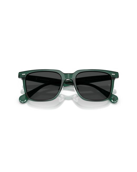 Oliver Peoples Black Sunglass Ov5592s Mr. Federer Ii for men